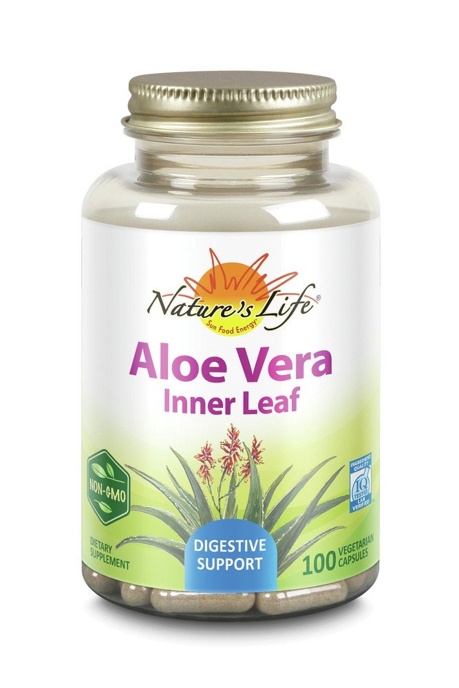 Natures Life Aloe Vera Inner Leaf 100 VegCap