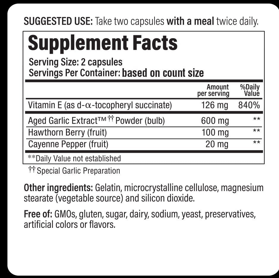 Kyolic Cardiovascular and Circulatory Support Formula 106 200 Capsule