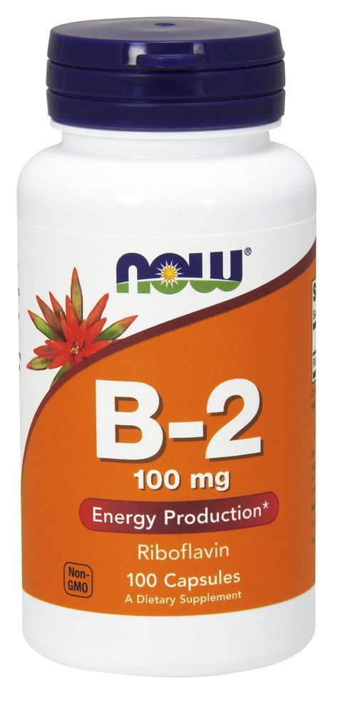 Now Foods B-2 100mg 100 Capsule