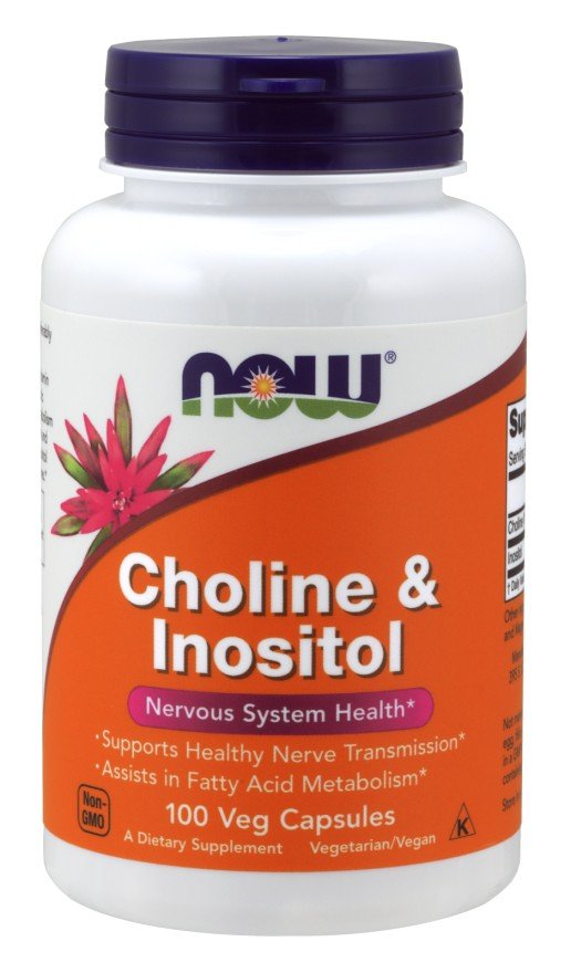 Now Foods Choline &amp; Inositol 100 Capsule