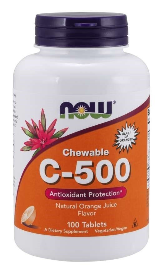 Now Foods C-500 Chew Orange 100 Chewable