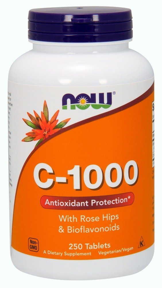 Now Foods C-1000 With Rose Hips 250 Tablet