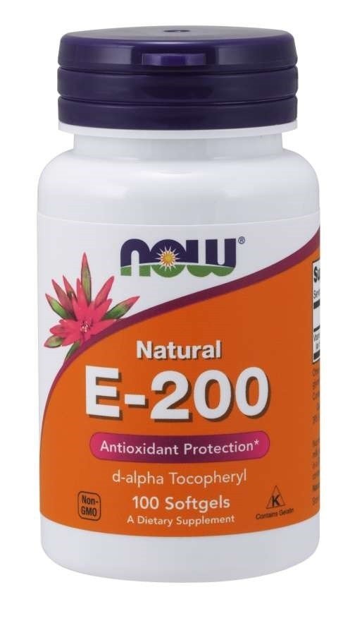 Now Foods E-200 IU 100 Softgel