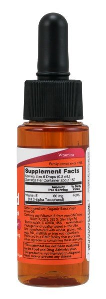 Now Foods Vitamin E-Oil 1 oz Liquid