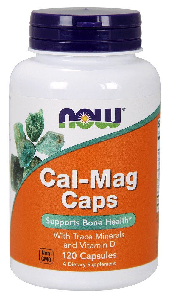 Now Foods Calcium-Magnesium With Zinc, Copper & Trace Minerals 120 Capsule