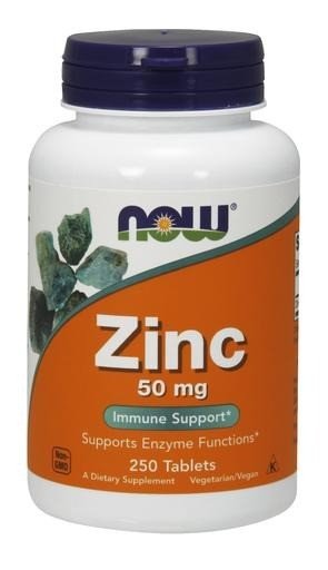 Now Foods Zinc Gluconate 50mg 250 Tablet