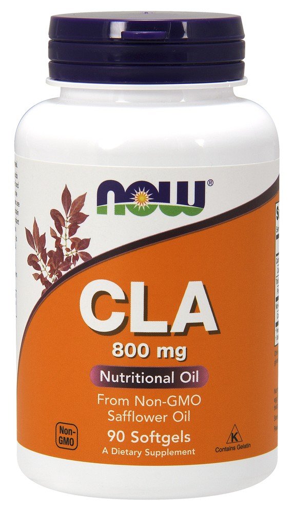 Now Foods CLA (Conjugated Linoleic Acid) 800 mg 90 Softgel