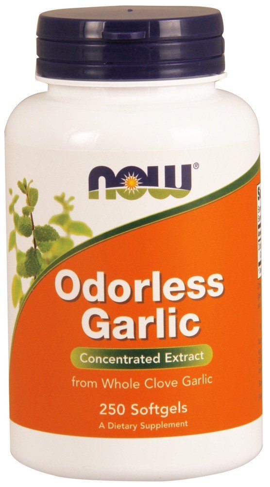 Now Foods Odorless Garlic 250 Softgel