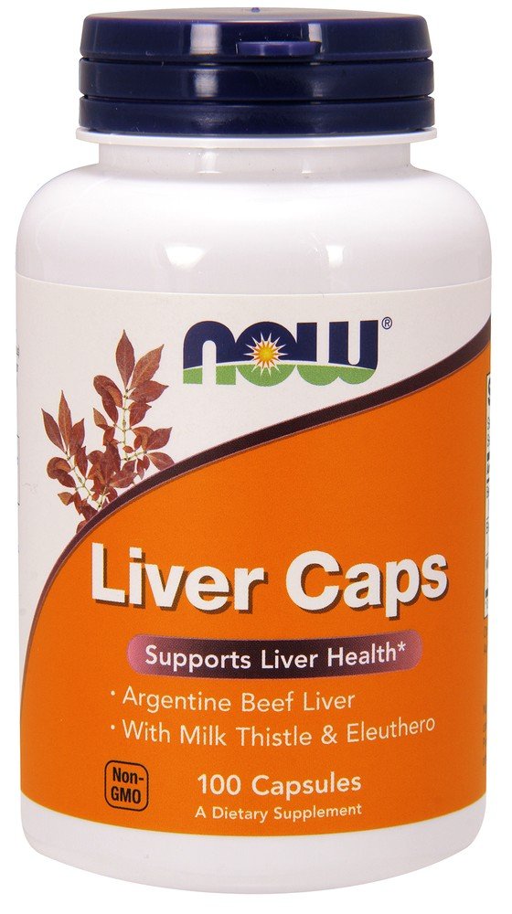 Now Foods Liver Extract Caps 100 Capsule