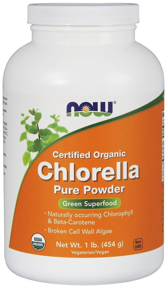 Now Foods Chlorella Powder 1 lbs Powder