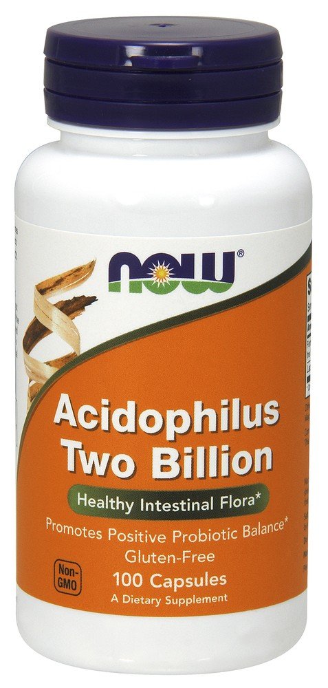 Now Foods Acidophilus Two Billion 100 Capsule