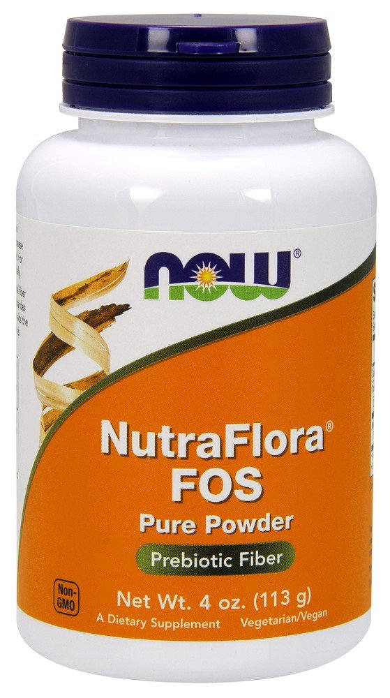 Now Foods Nutra Flora FOS 4 oz Powder