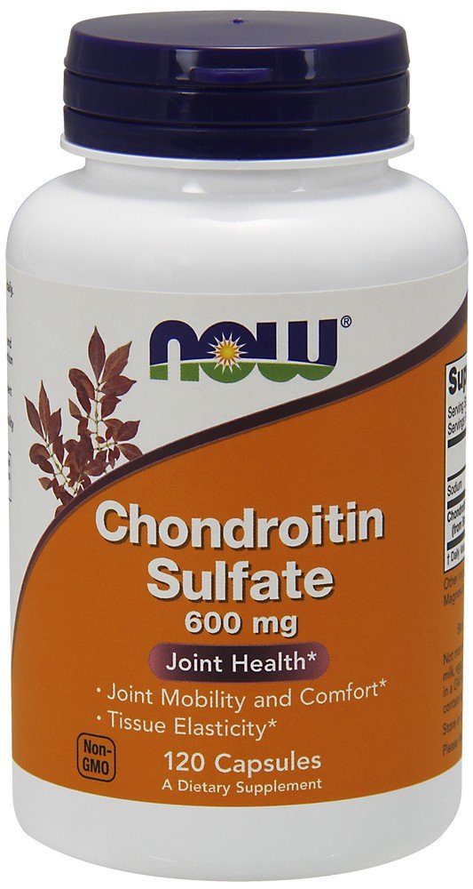 Chondroitin Sulfate | Now Foods | Joint Health | Joint Mobility | Joint Comfort | Tissue Elasticity | Non GMO | Dietary Supplement | 120 Capsules | VitaminLife