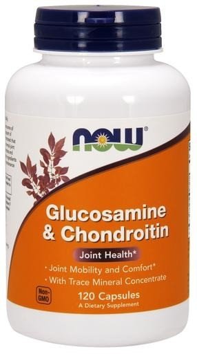 Now Foods Glucosamine &amp; Chondroitin With Trace Minerals 120 Capsule