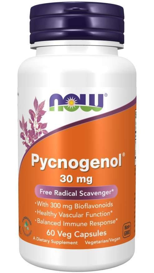Now Foods Pycnogenol 30mg 60 Capsule