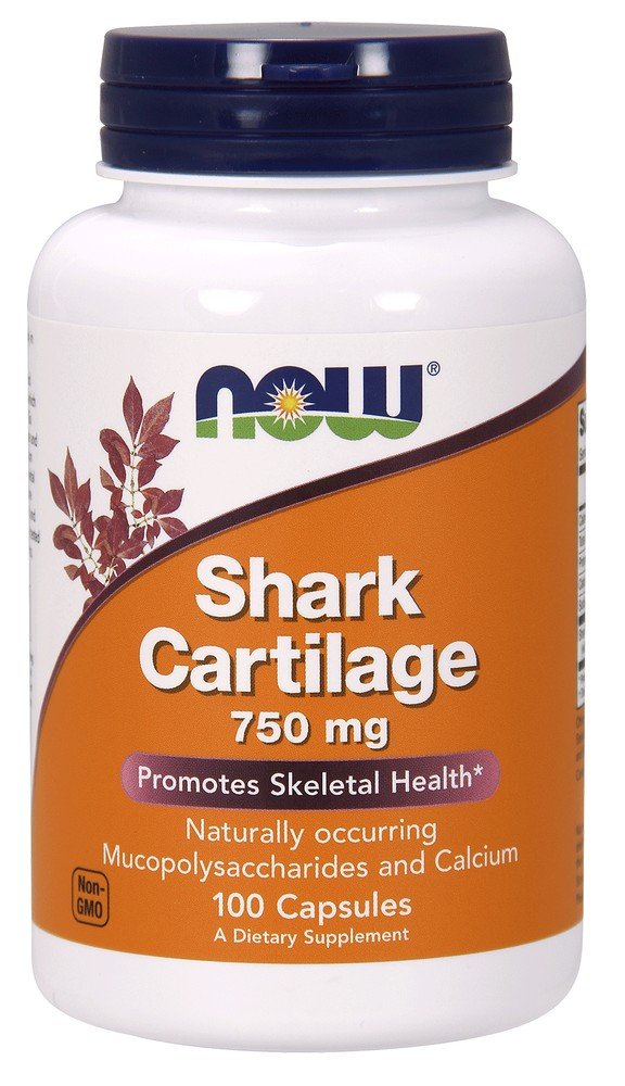 Now Foods Shark Cartilage 750mg 100 Capsule