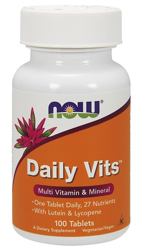 Now Foods Daily Vits Multi 100 Tablet