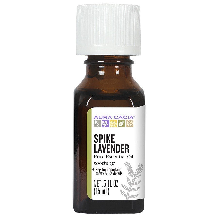 Aura Cacia Spike Lavender Essential Oil 0.5 Oil