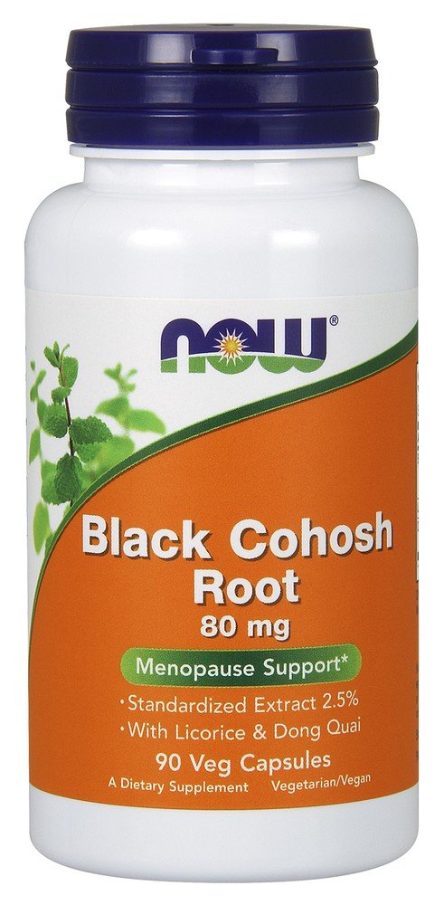 Now Foods Black Cohosh Root 80mg 90 Capsule