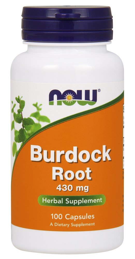 Now Foods Burdock Root 430mg 100 Capsule
