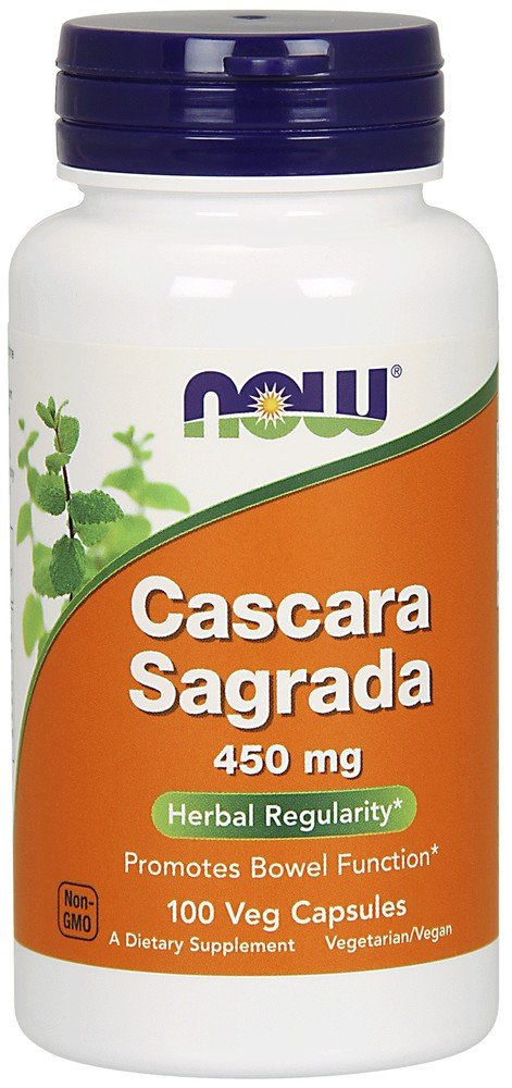 Now Foods Cascara Sagrada 450mg 100 Capsule