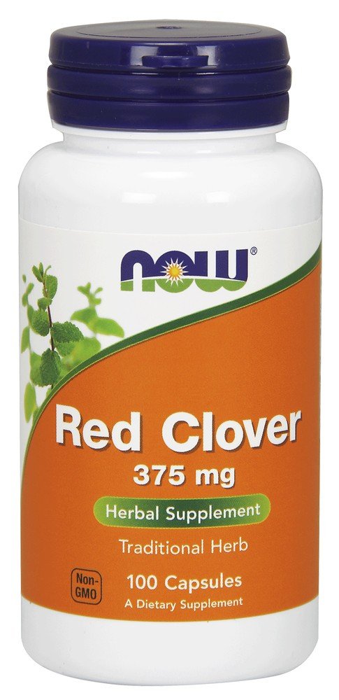 Now Foods Red Clover 375mg 100 Capsule