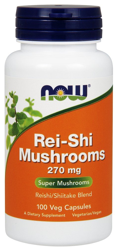 Now Foods Rei-Shi Mushrooms Reishi/Shitake Blend 100 Capsule