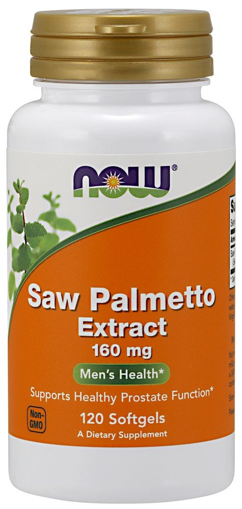 Now Foods Saw Palmetto Extract 160 mg 120 Softgel