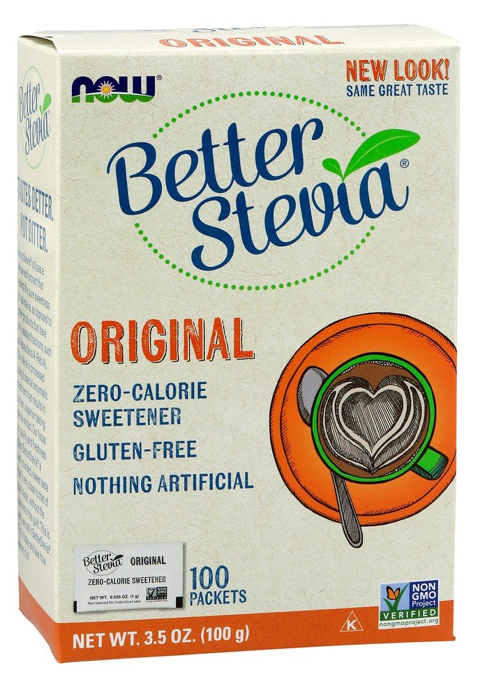 Now Foods Stevia Extract Packet 100 Packet