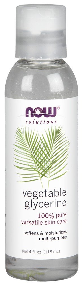 Now Foods Solutions Glycerine Vegetable 4 oz Liquid