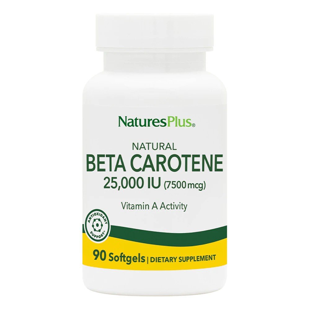 Nature&#39;s Plus Natural Beta Carotene 90 Softgel