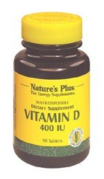 Nature's Plus Vitamin D (Water Dispersable) 400 IU 90 Tablet