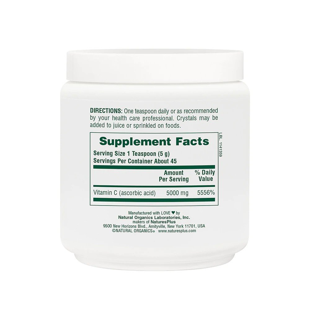 Nature&#39;s Plus Vitamin C Micro-Crystals 8 oz Powder