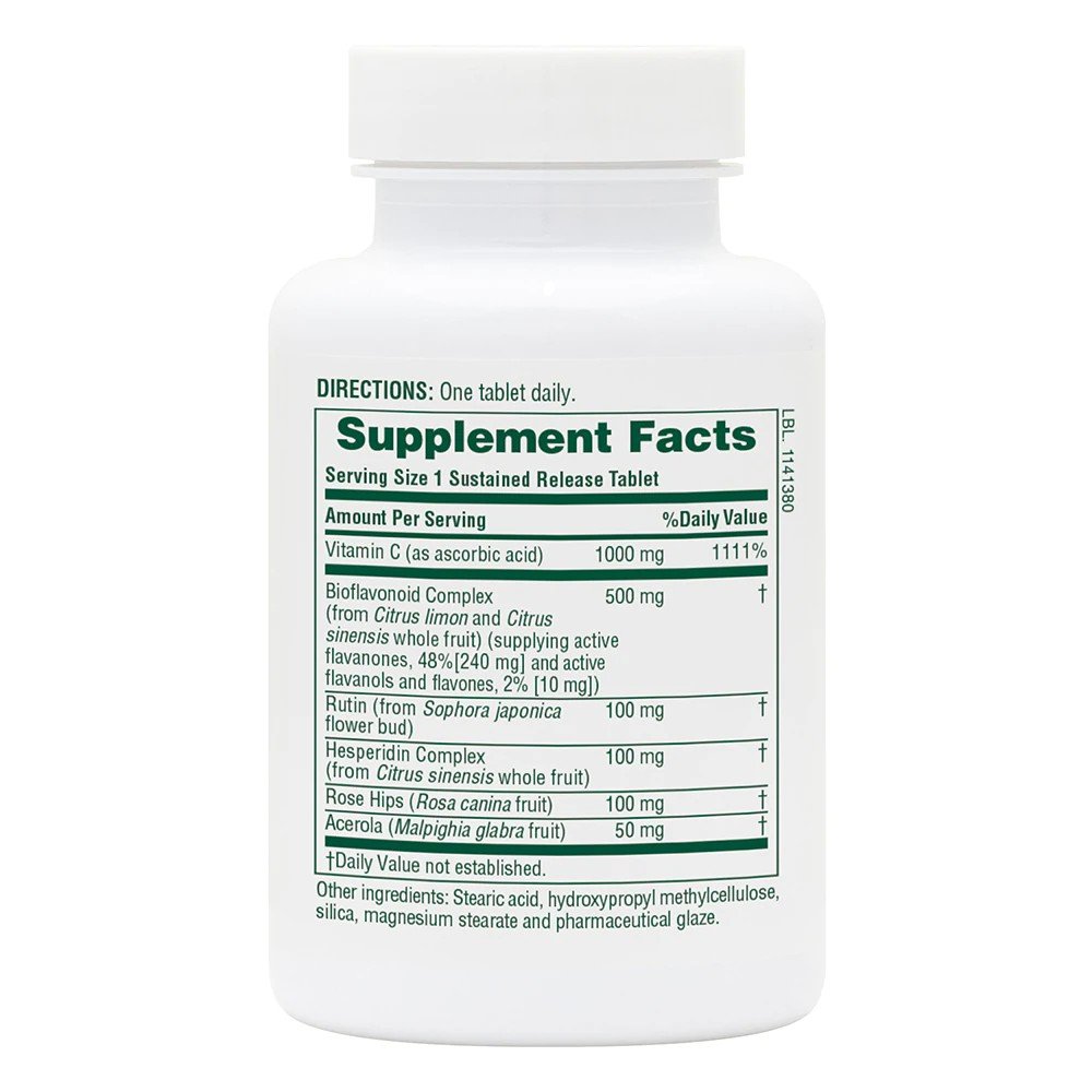 Nature&#39;s Plus Super C Complex Sustained Release 90 Tablet