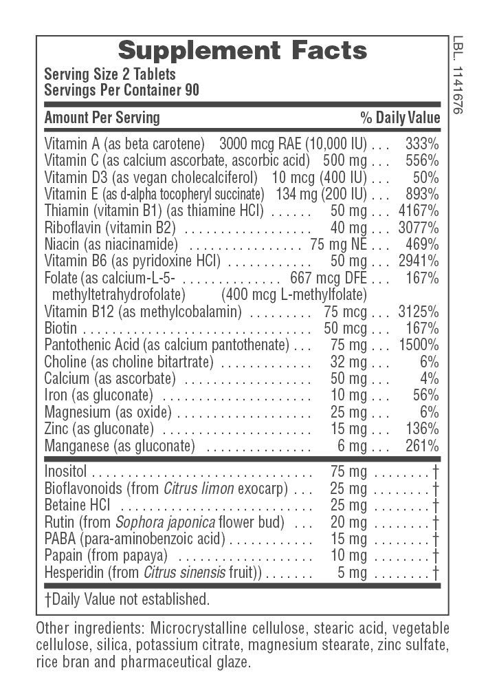 Nature&#39;s Plus Nutri-Genic 180 Tablet