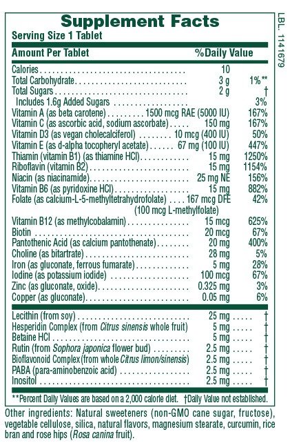 Nature&#39;s Plus Adult&#39;s Chewable 90 Chewable