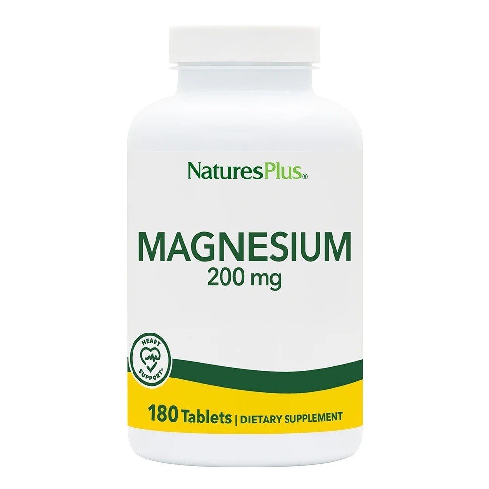 Nature's Plus Magnesium 200mg 180 Tablet