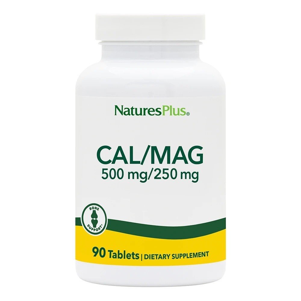 Nature&#39;s Plus Calcium/Magnesium 500mg/250mg 90 Tablet