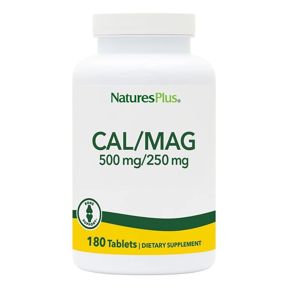 Nature&#39;s Plus Calcium/Magnesium 500mg/250mg 180 Tablet