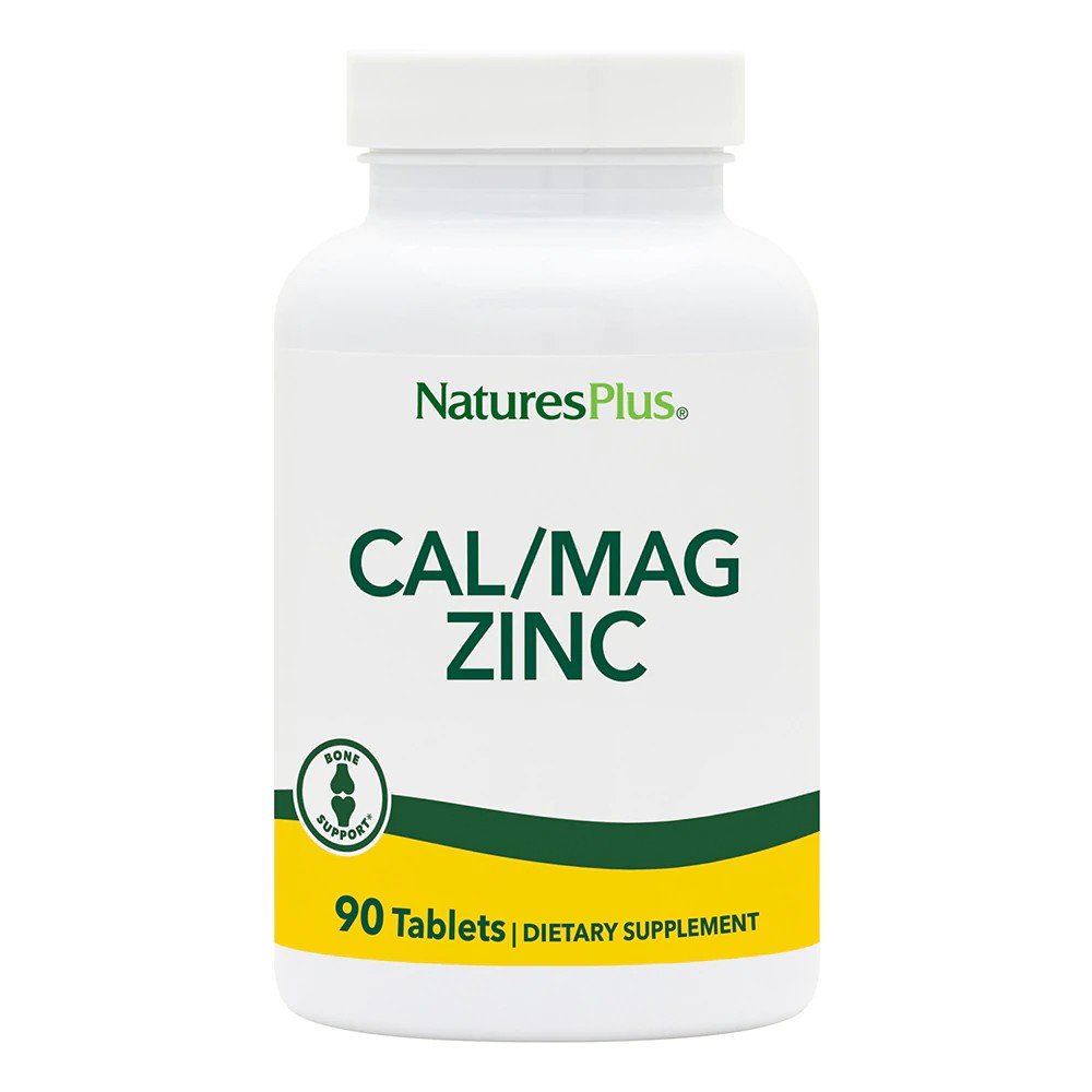 Nature&#39;s Plus Calcium/Magnesium/Zinc 1000/500/75mg 90 Tablet