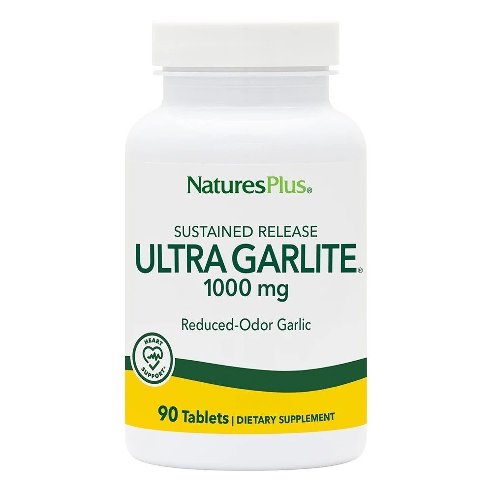 Nature&#39;s Plus Ultra Garlite 1000mg Time Release 90 Sustained Release Tablet