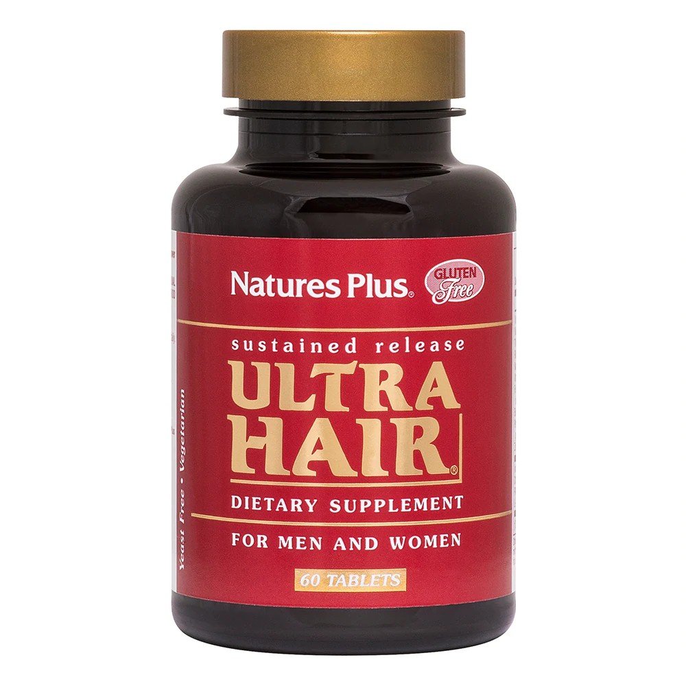 Nature&#39;s Plus Ultra Hair Time Release 60 Sustained Release Tablet