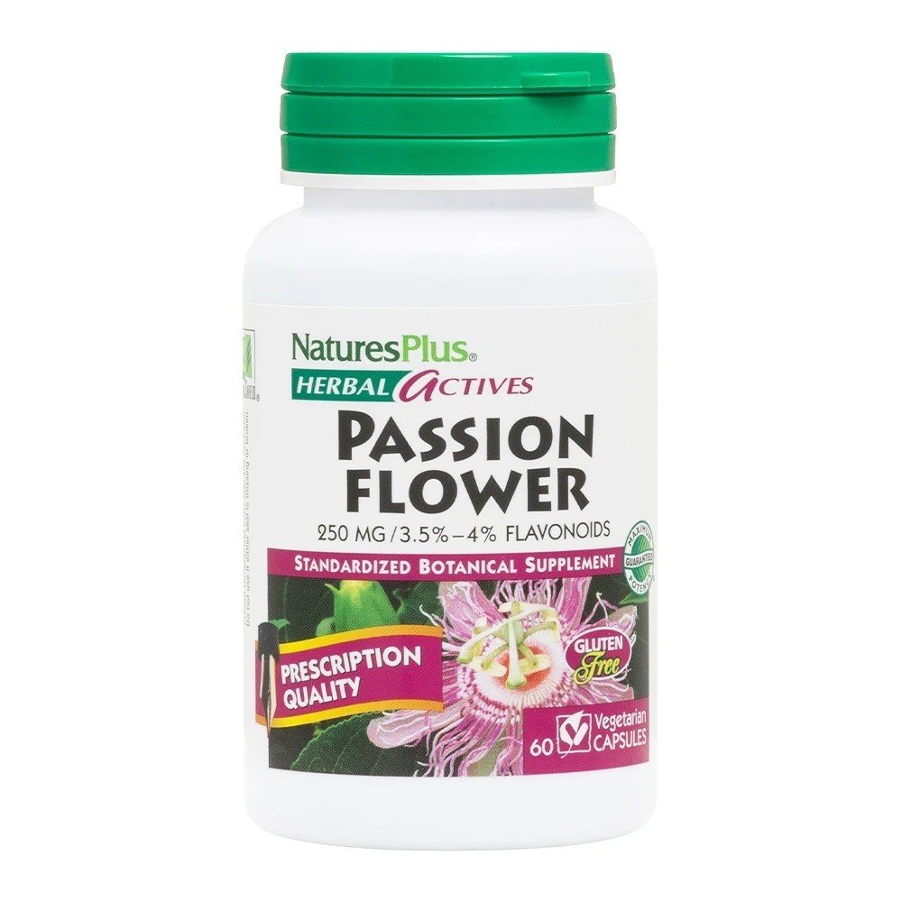 Nature&#39;s Plus Passion Flower Extract 250mg 60 Capsule