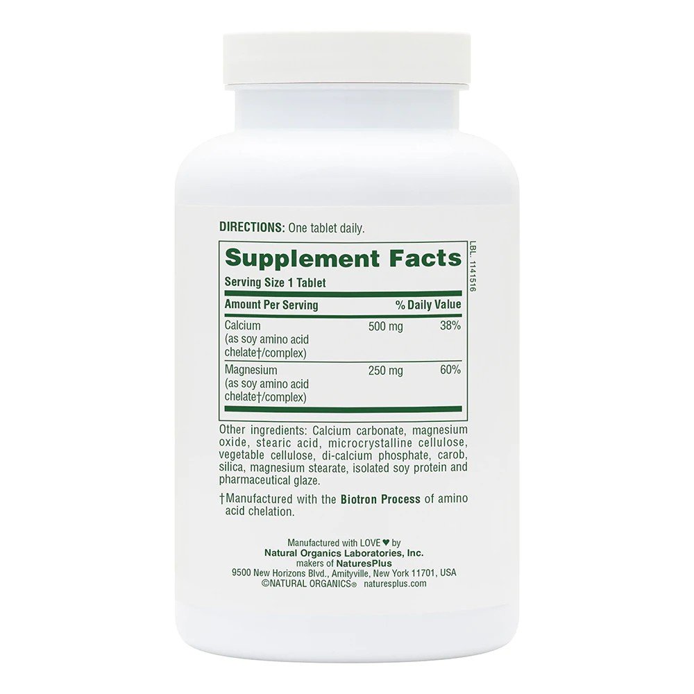 Nature&#39;s Plus Source Of Life Cal/Mag 500mg/250mg 180 Tablet