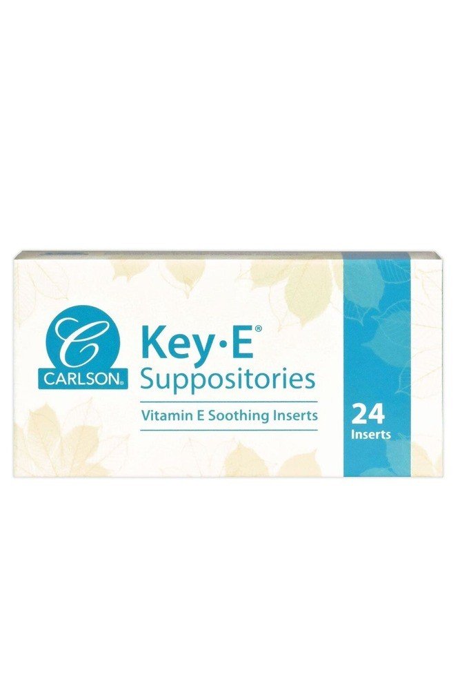 Carlson Laboratories Key E Suppositories 24 Suppository