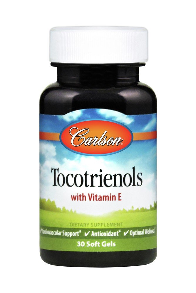 Carlson Laboratories Tocotrienols Complex With Vitamin E 30 Softgel
