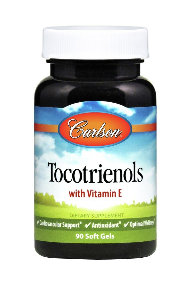 Carlson Laboratories Tocotrienols Complex With Vitamin E 90 Softgel