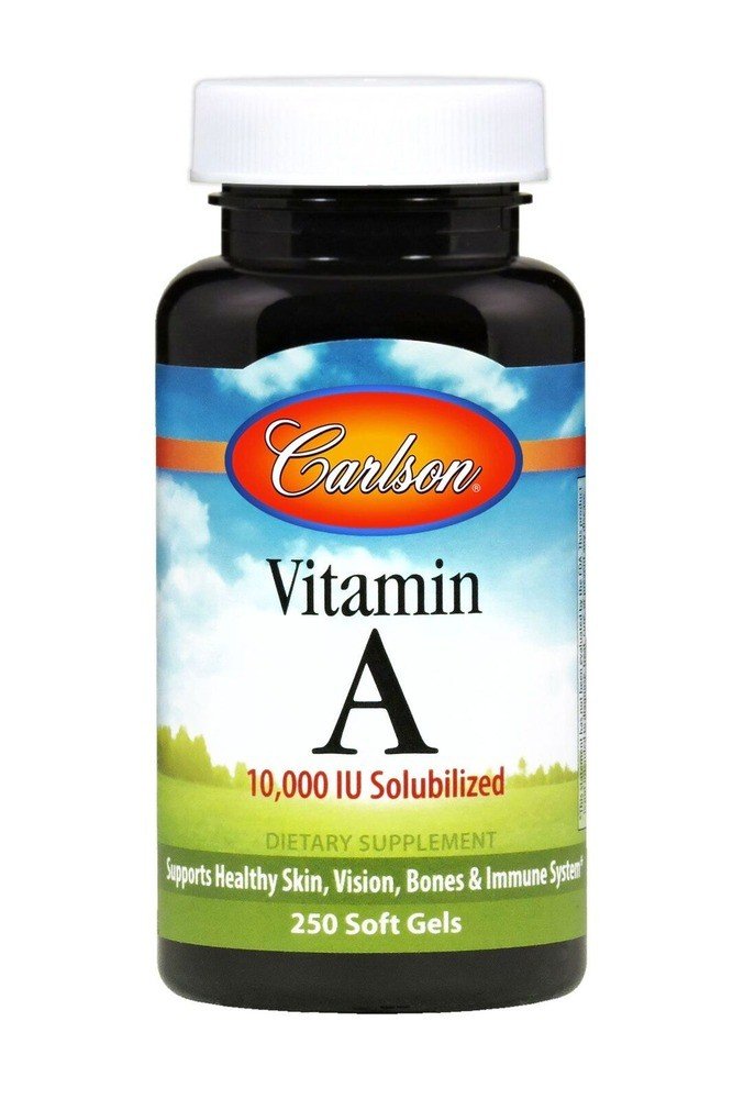 Carlson Laboratories Vitamin A Soluble 10000 IU 250 Softgel