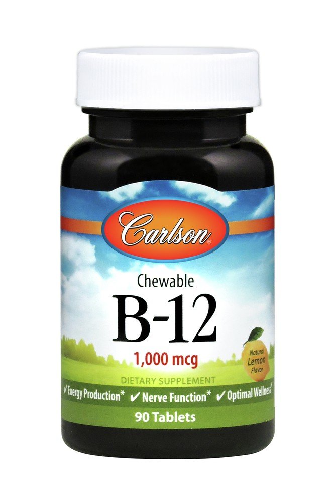 Carlson Laboratories B-12 1000mcg Sublingual 90 Tablet