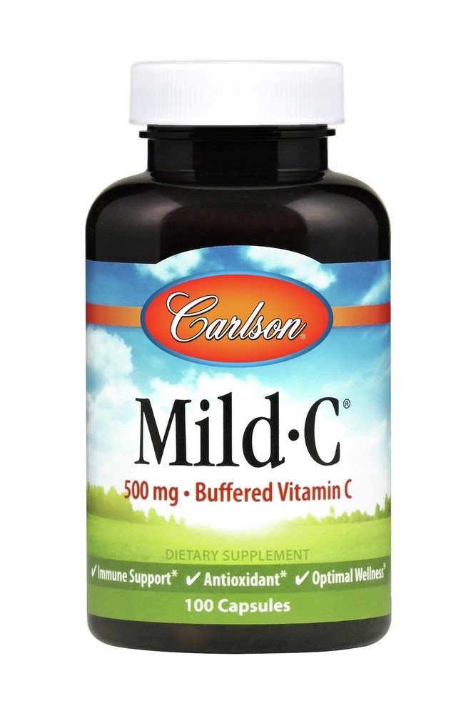 Carlson Laboratories Mild C Caps 500mg 100 Capsule